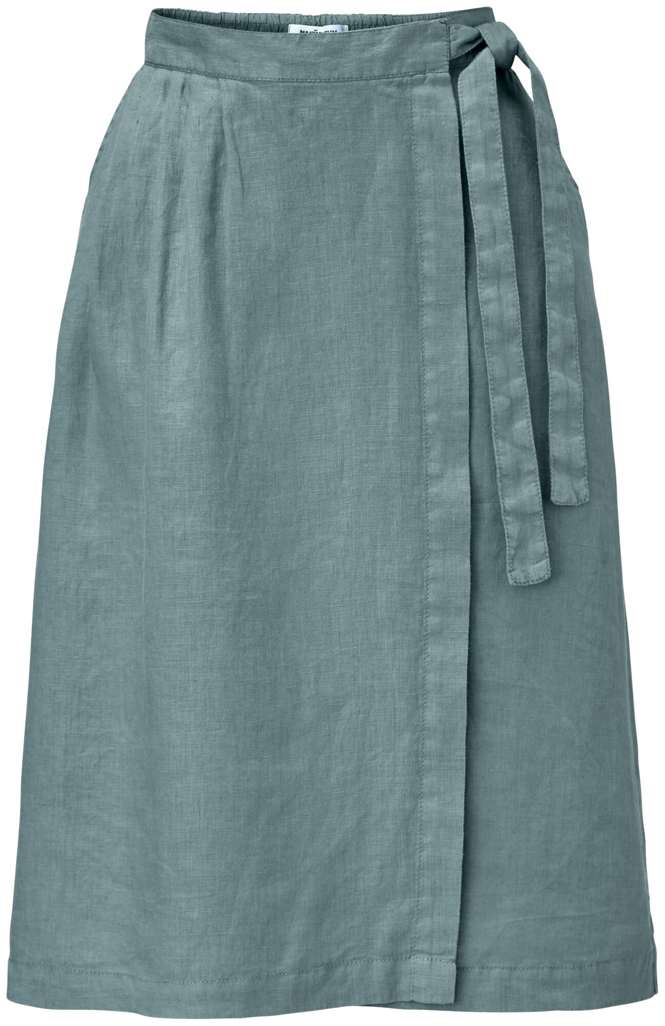 Ladies wrap skirt linen, Sage | Manufactum